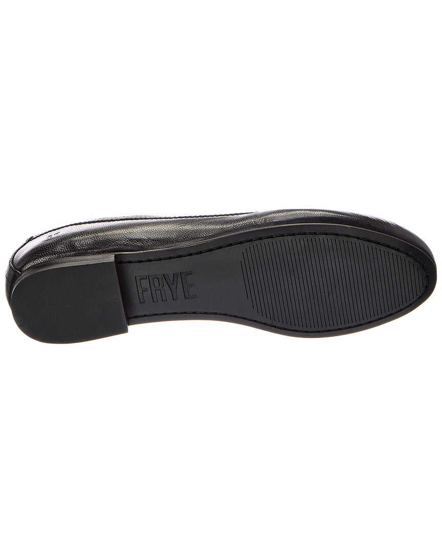 Frye Frye Carson Leather Ballet Flat