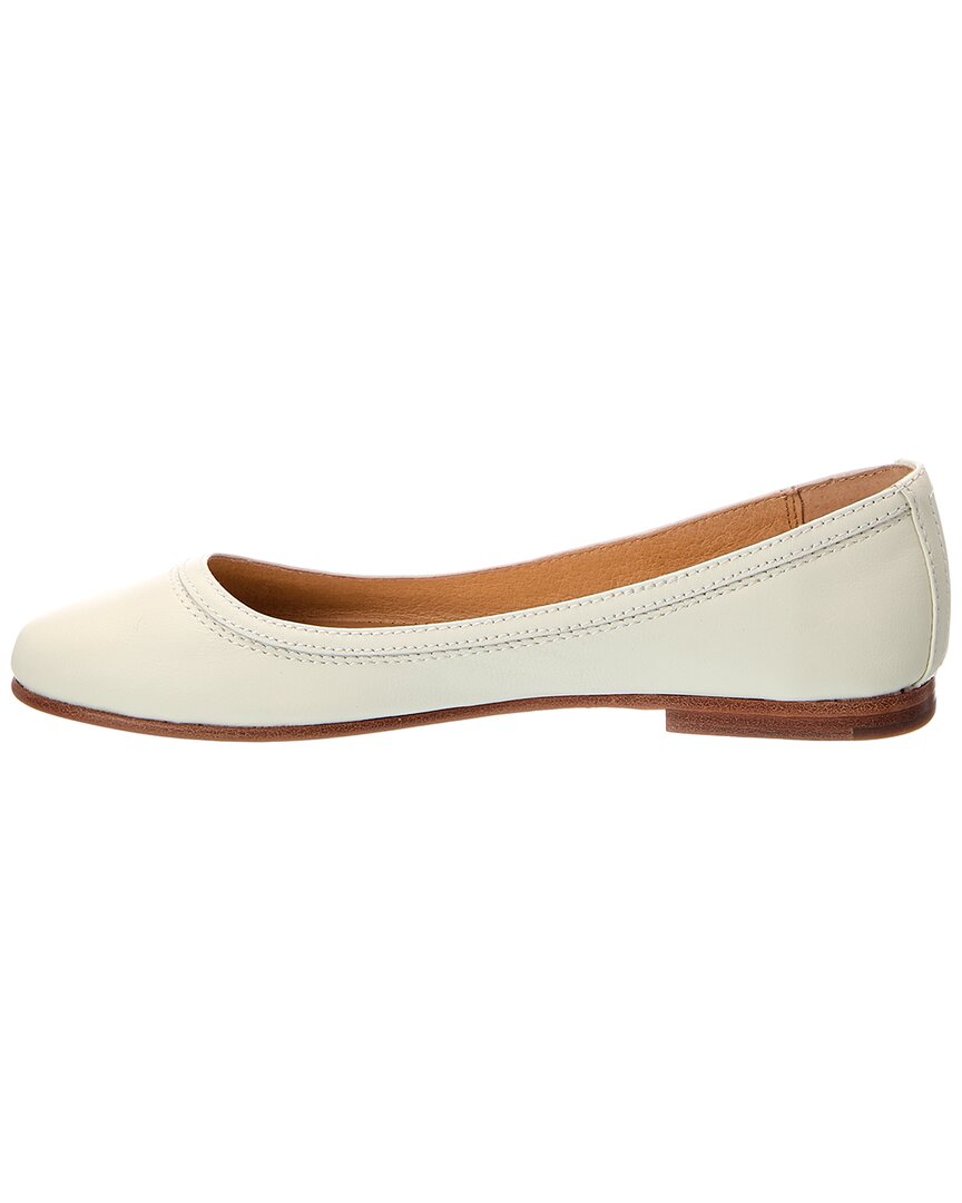 Frye Frye Carson Leather Ballet Flat