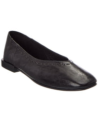 Frye Frye Claire Leather Flat