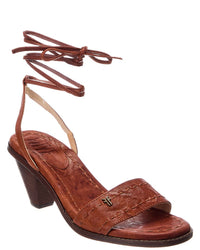 Frye Frye Estelle Ankle Tie Leather Sandal