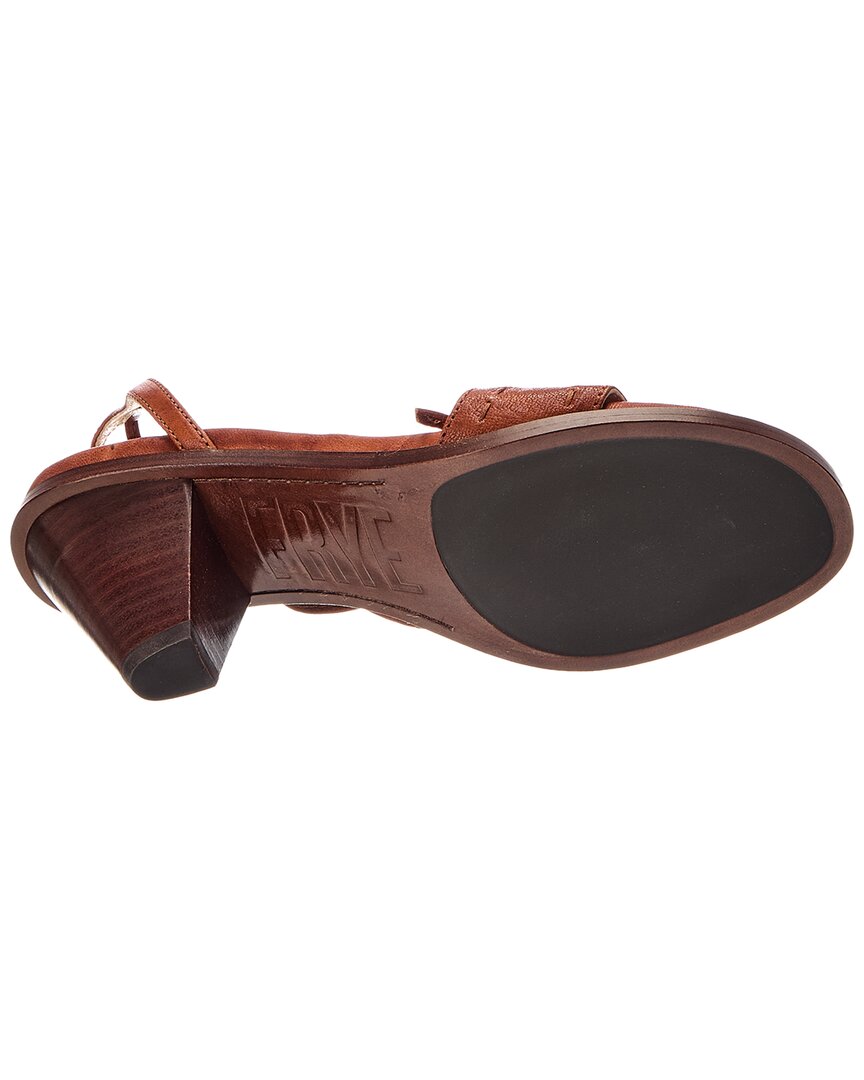 Frye Frye Estelle Ankle Tie Leather Sandal