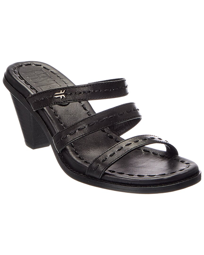 Frye Frye Estelle Strappy Slide Leather Sandal