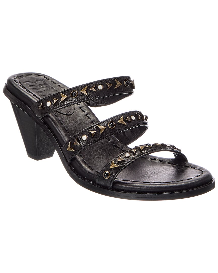 Frye Frye Estelle Studded Slide Leather Sandal