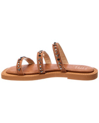 Frye Frye Faye Studded Slide Leather Sandal
