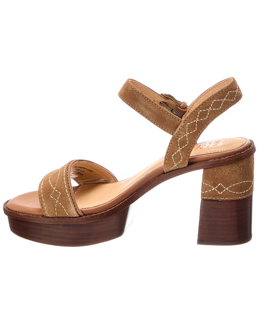Frye Frye Pipa Woodstock Suede & Leather Sandal