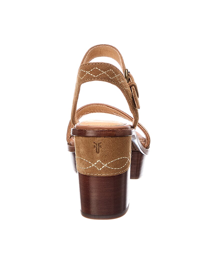 Frye Frye Pipa Woodstock Suede & Leather Sandal