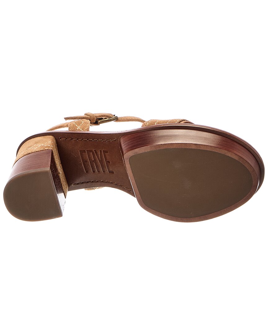 Frye Frye Pipa Woodstock Suede & Leather Sandal