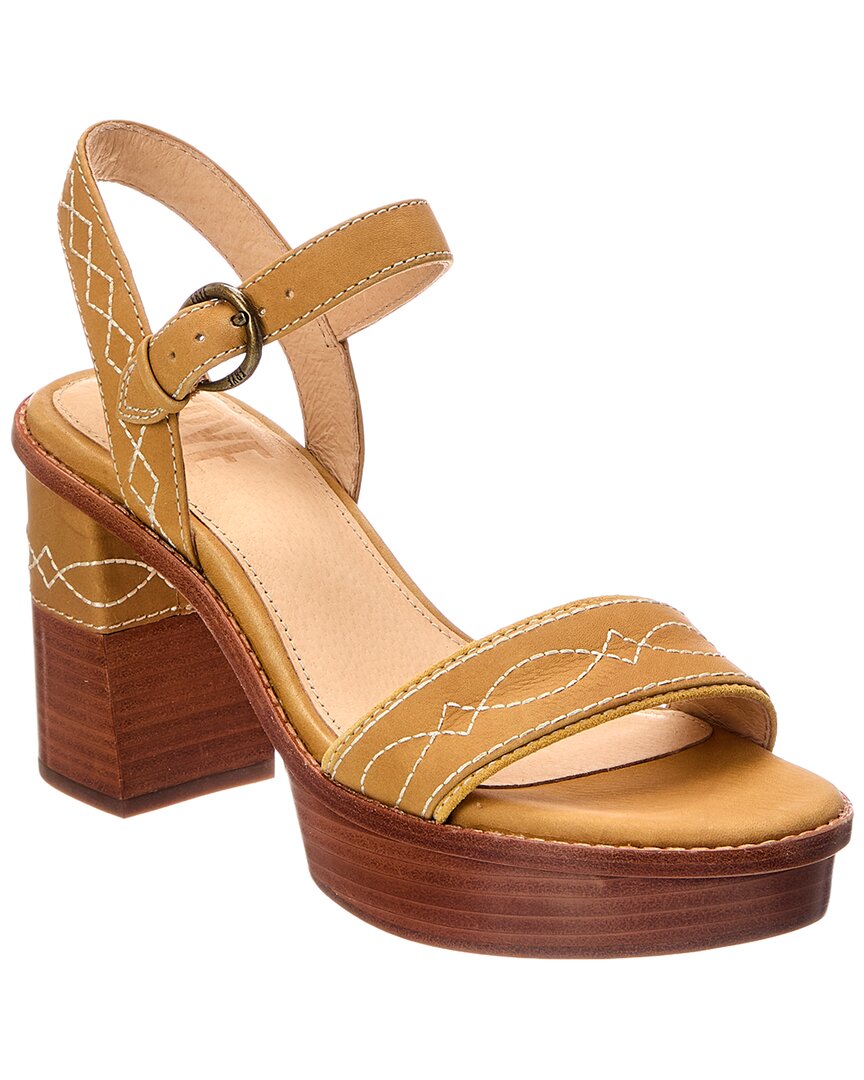 Frye Frye Pipa Woodstock Suede & Leather Sandal