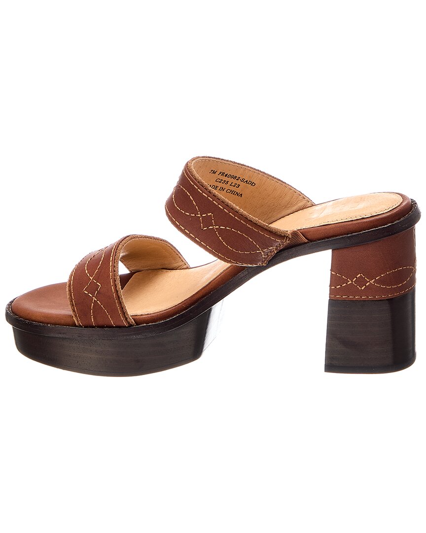 Frye Frye Pipa Woodstock 2 Suede & Leather Sandal