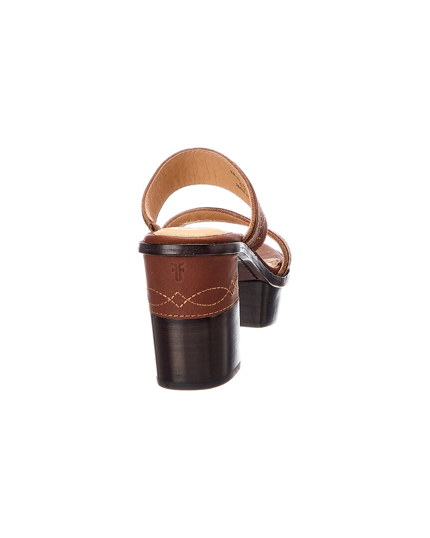 Frye Frye Pipa Woodstock 2 Suede & Leather Sandal