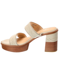 Frye Frye Pipa Woodstock 2 Suede & Leather Sandal