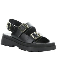 Bos. & Co. Cipher Leather Sandal