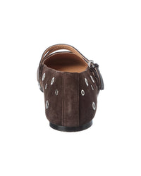 Madewell Madewell Greta Double Strap Suede Flat