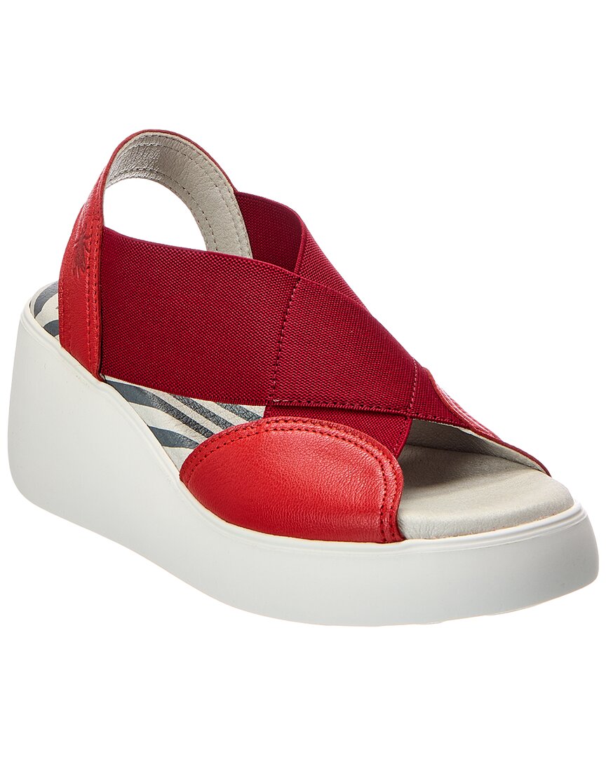 FLY London Fly London Leather Wedge Sandal