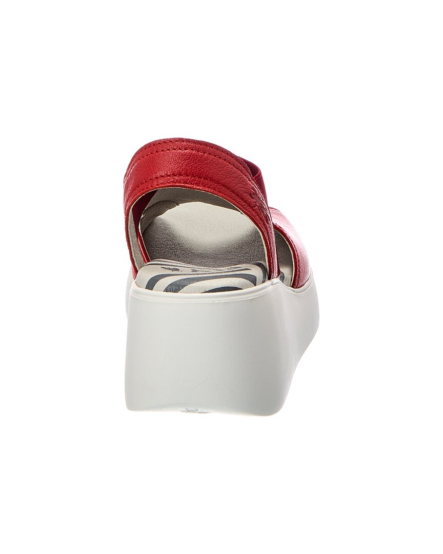 FLY London Fly London Leather Wedge Sandal