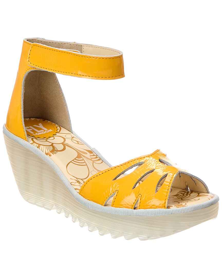 FLY London Fly London Patent Wedge Sandal
