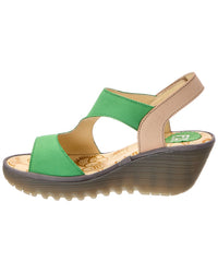 FLY London Fly London Leather Wedge Sandal