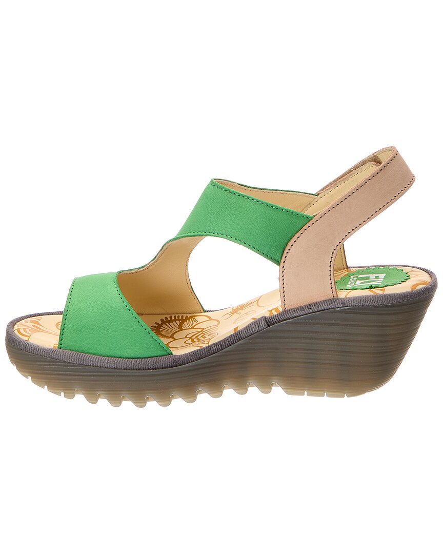 FLY London Fly London Leather Wedge Sandal