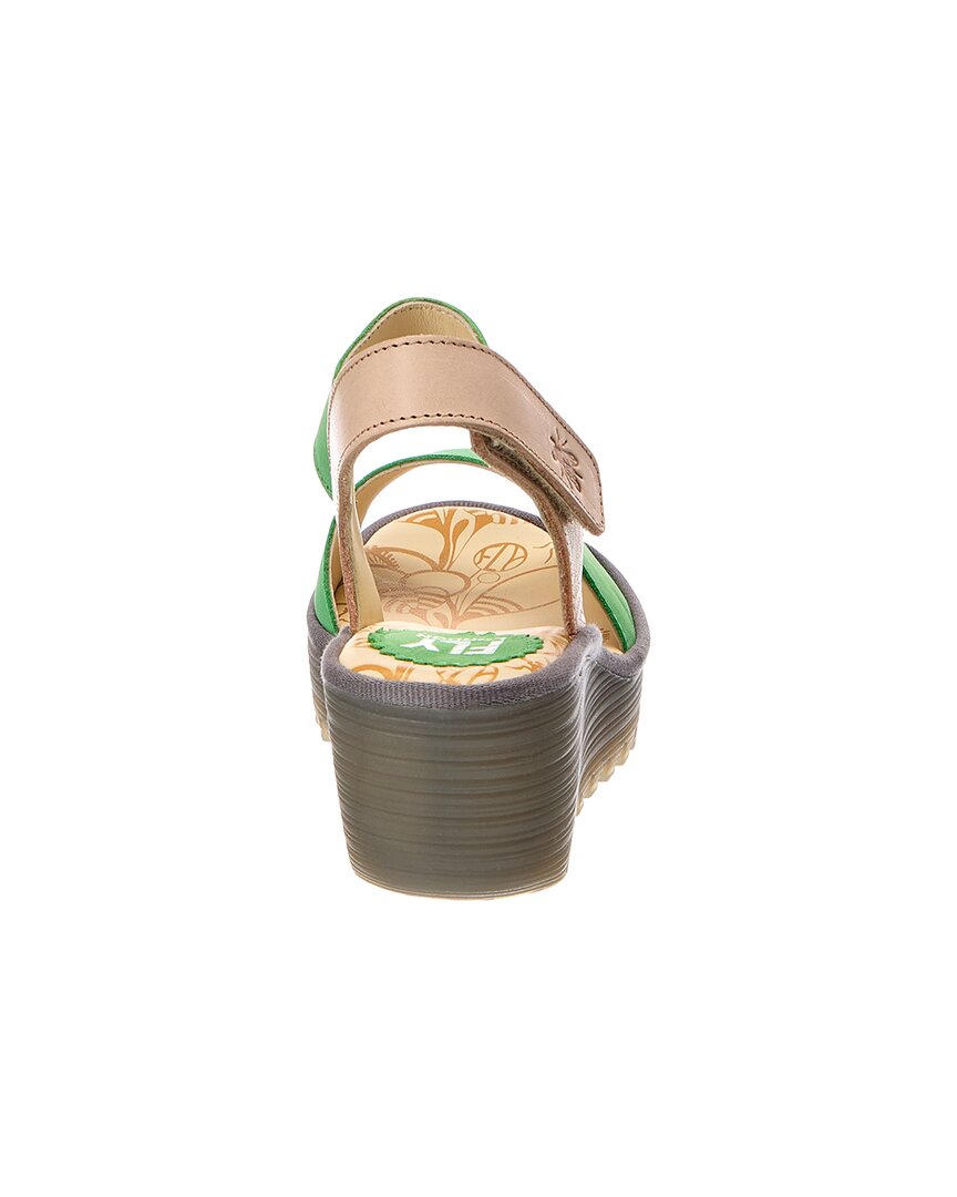 FLY London Fly London Leather Wedge Sandal