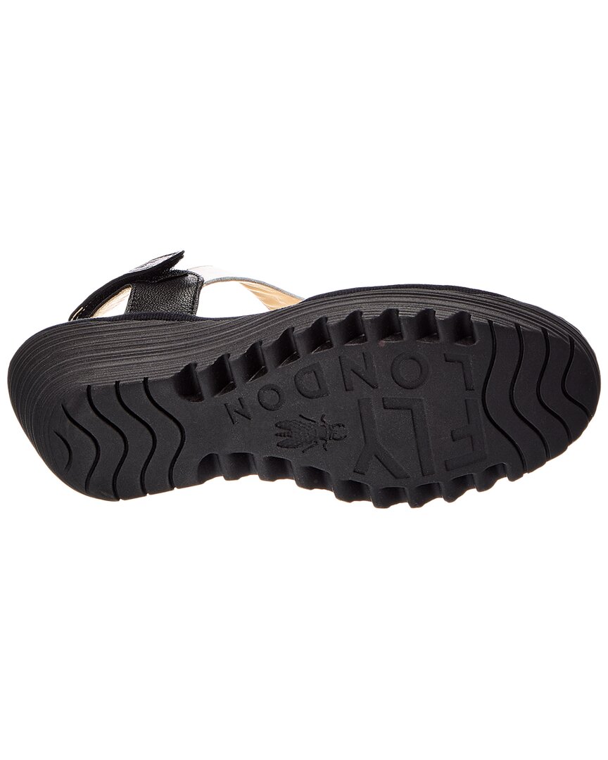 FLY London Fly London Leather Wedge Sandal