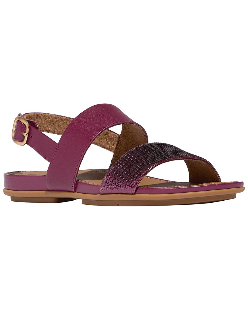 Fitflop Gracie Sequin Leather Back Strap Sandal