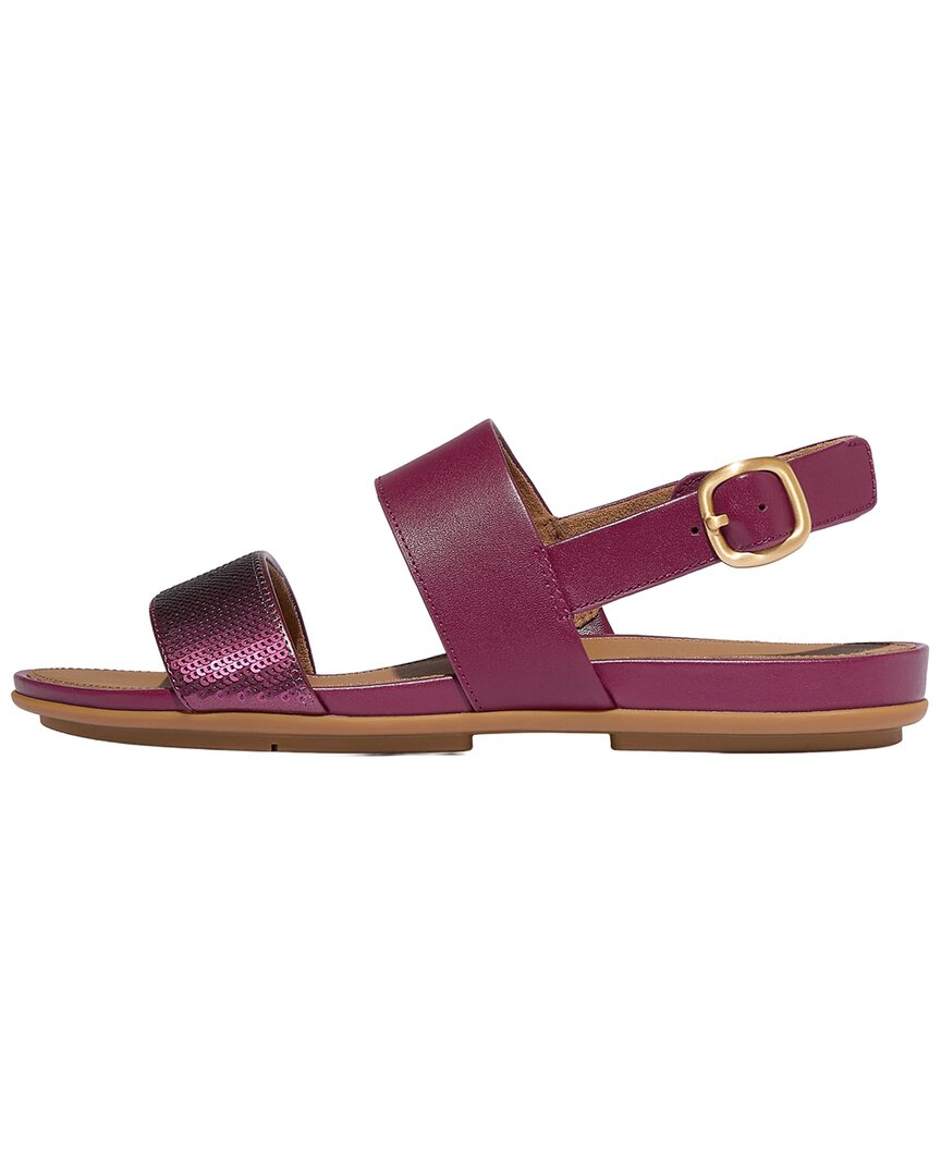 Fitflop Gracie Sequin Leather Back Strap Sandal