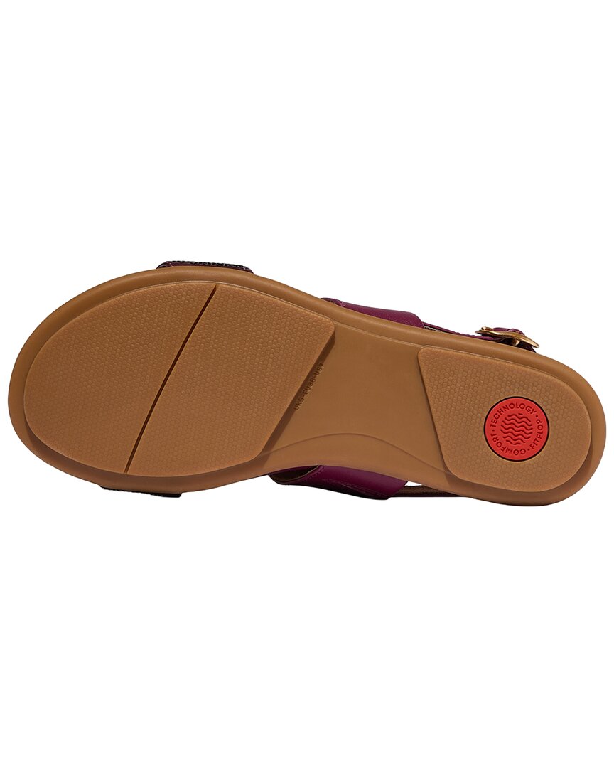 Fitflop Gracie Sequin Leather Back Strap Sandal