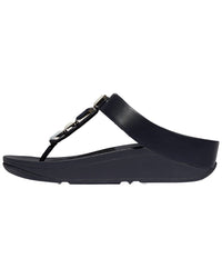 Fitflop Fino Multi Stone Leather Toe Post Sandal
