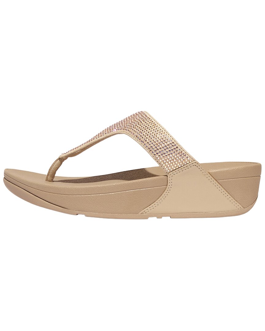 Fitflop Lulu Crystal Embellished Toe Post Sandal