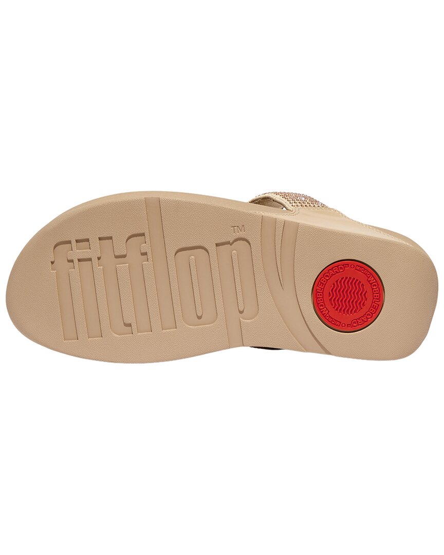 Fitflop Lulu Crystal Embellished Toe Post Sandal