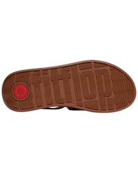Fitflop F-Mode V Weave/Leather Fisherman Sandal