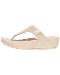 Fitflop Lulu Glitz Canvas Toe Post Sandal