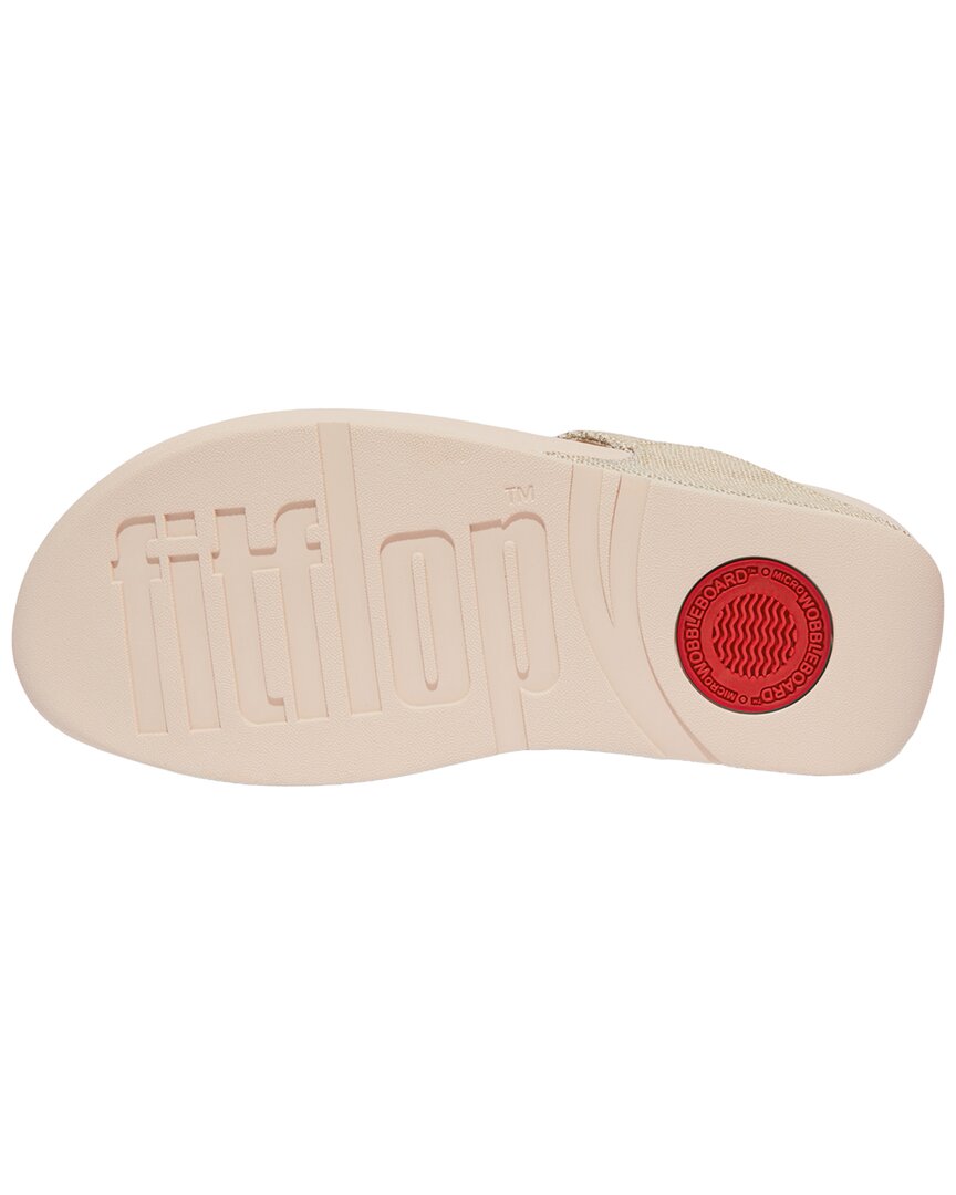Fitflop Lulu Glitz Canvas Toe Post Sandal