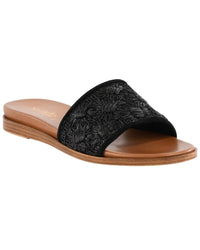 Seychelles Seychelles Dakota Raffia & Leather Slide