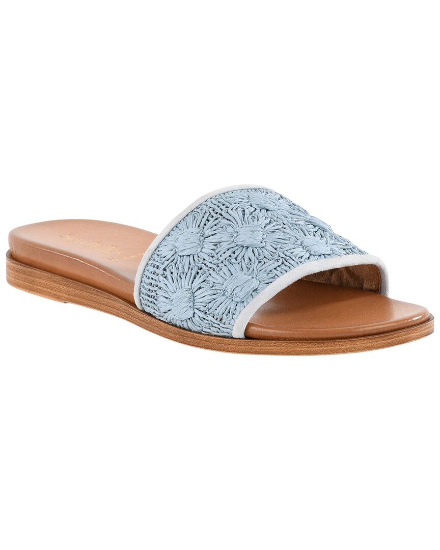 Seychelles Seychelles Dakota Raffia & Leather Slide