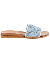 Seychelles Seychelles Dakota Raffia & Leather Slide