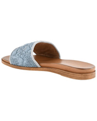 Seychelles Seychelles Dakota Raffia & Leather Slide
