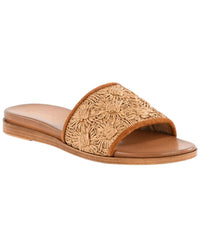 Seychelles Seychelles Dakota Raffia & Leather Slide