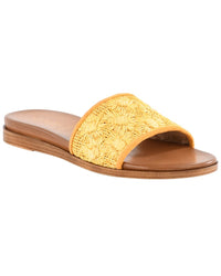 Seychelles Seychelles Dakota Raffia & Leather Slide