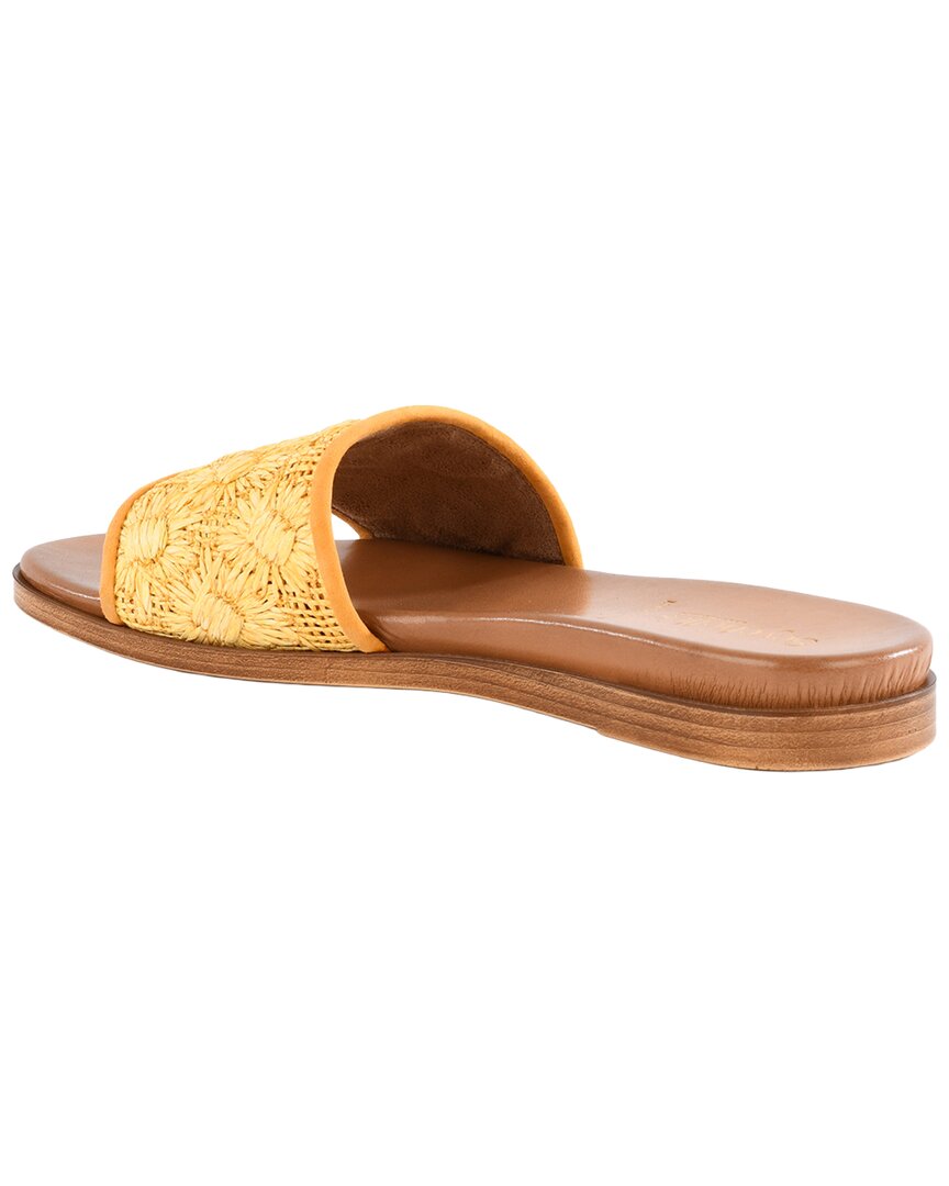Seychelles Seychelles Dakota Raffia & Leather Slide