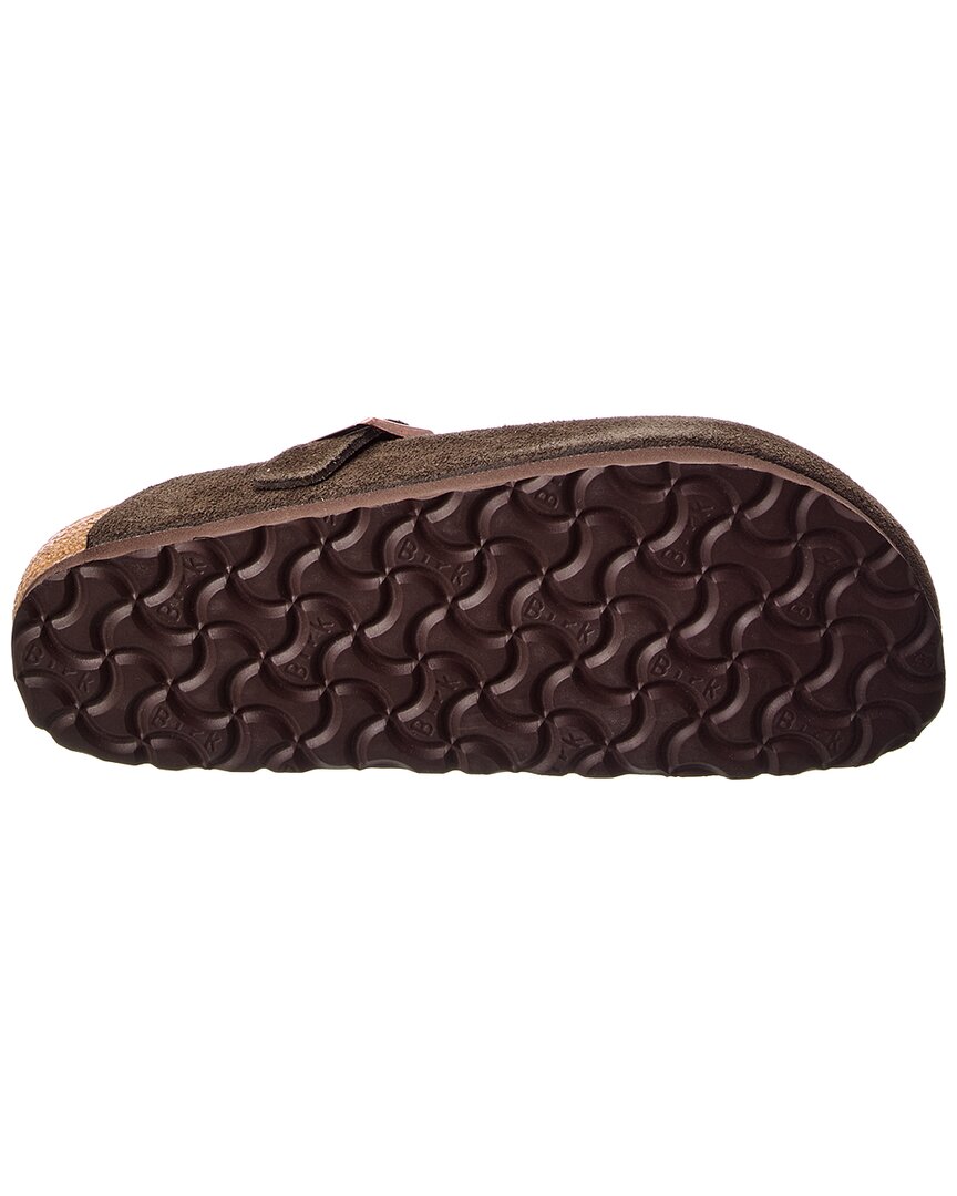 Birkenstock Boston Narrow Soft Footbed Suede Sandal