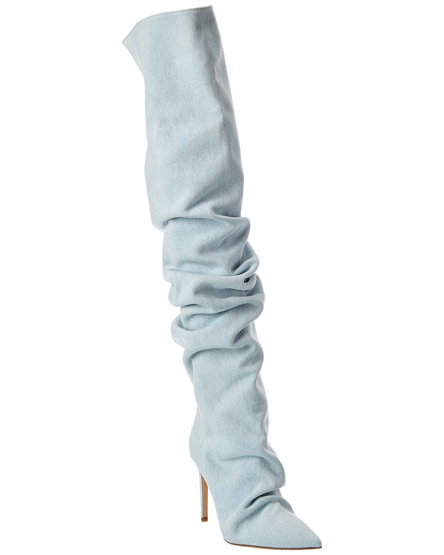Prota Fiori Prota Fiori Primavera Denim Over-The-Knee Boot