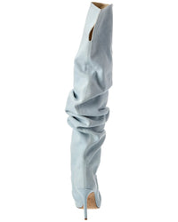 Prota Fiori Prota Fiori Primavera Denim Over-The-Knee Boot