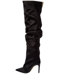Prota Fiori Prota Fiori Primavera Satin Over-The-Knee Boot