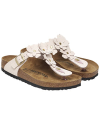 Birkenstock Gizeh Flowers Leather Thong Sandal