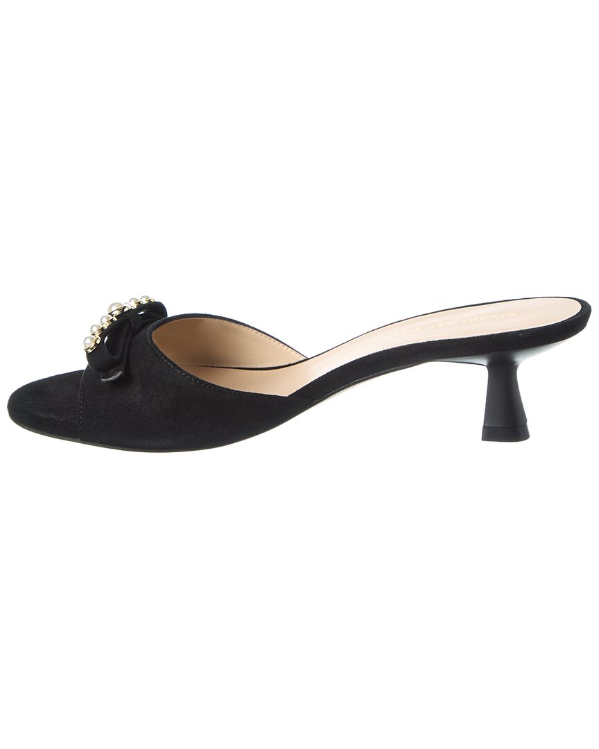 Stuart Weitzman Luella 50 Suede Sandal