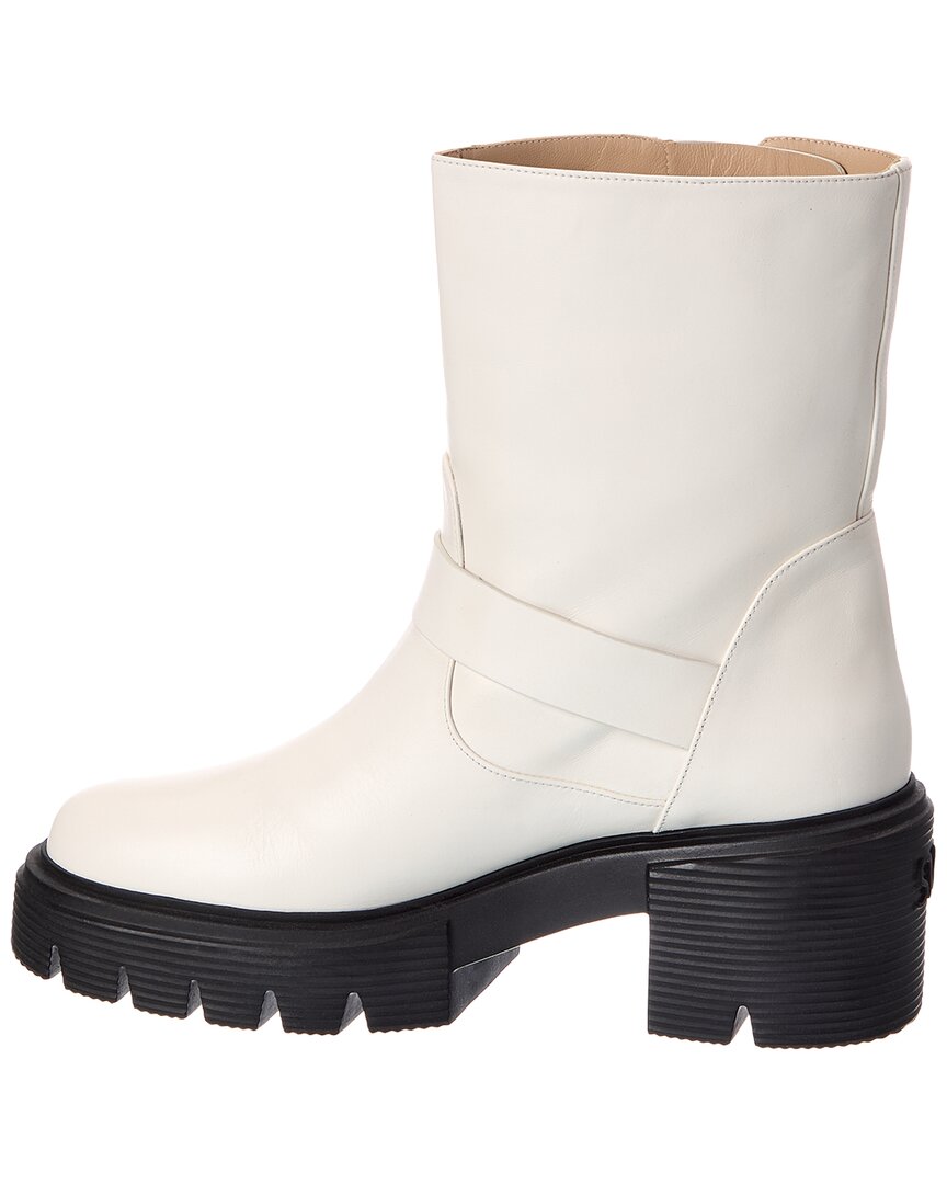 Stuart Weitzman Stuart Weitzman Soho Moto Leather Bootie