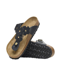 Birkenstock Birkenstock Gizeh Flowers Leather Sandal