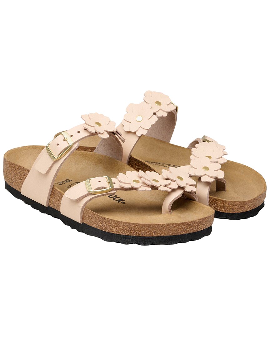 Birkenstock Birkenstock Mayari Flowers Leather Sandal