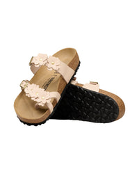Birkenstock Birkenstock Mayari Flowers Leather Sandal
